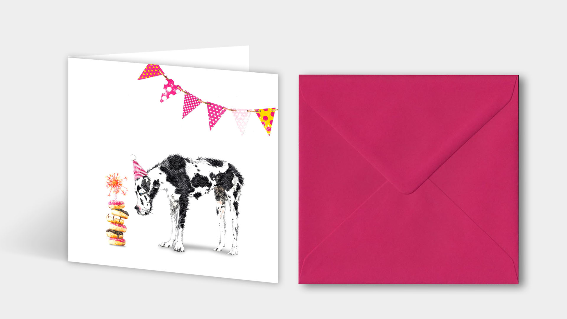 Great Dane Birthday Card