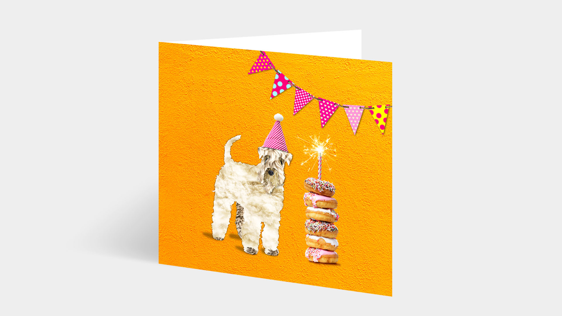 Wheaten Terrier Greeting Card