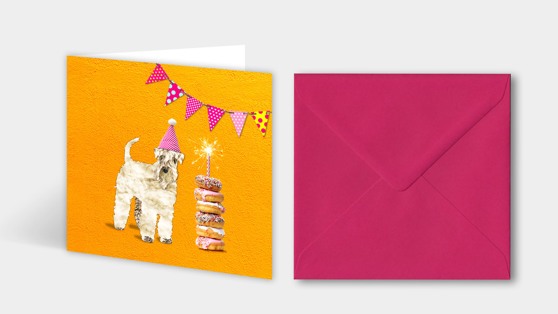 Wheaten Terrier Card